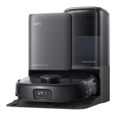 Aspirateur robot Eufy Omni E25 et sa station HydroJet